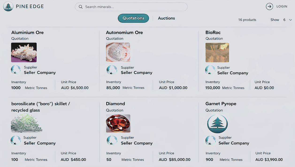 PineEdge Marketplace Preview